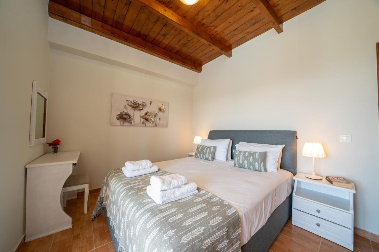 Stone Villa Eriphyle ,Private Witn Sunset View 피스카던 외부 사진